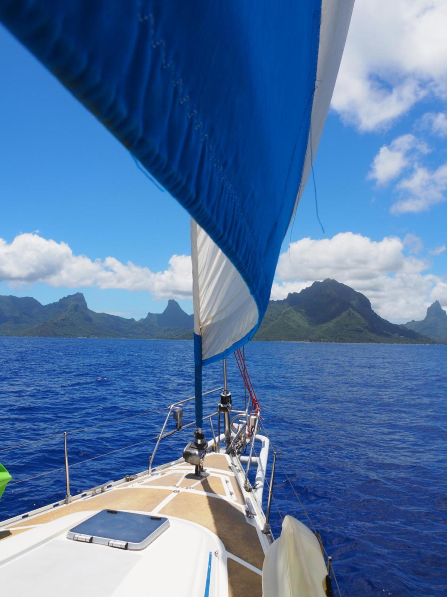 2 Nuits Insolites & 1 Excursion Voile A Bord Du Voilier Mori Ora Moorea Ngoại thất bức ảnh
